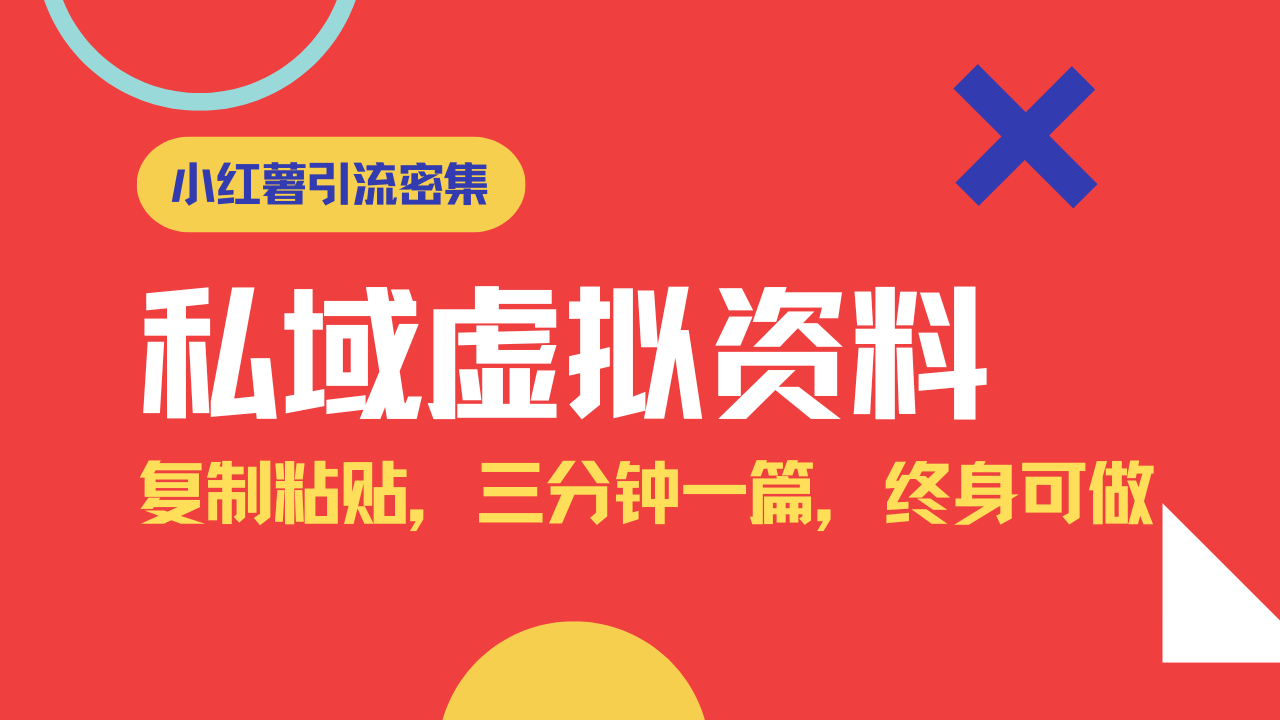 小红书引流私域旅游虚拟资料玩法，复制粘贴，三分钟一篇图文，日入1000...-爱尚云