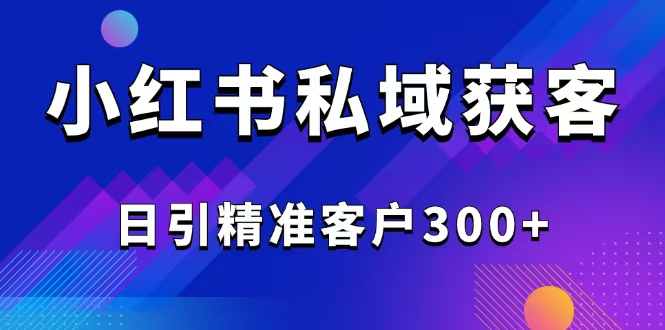 2025最新小红书平台引流获客截流自热玩法讲解，日引精准客户300+-爱尚云